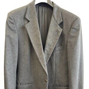 San Remo Man's Two-Button Gray Blazer sz. 41 Made in Italy